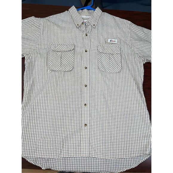 World Wide Sportsman Men’s Plaid Fishing Shirt Size X-Large - Picture 1 of 11